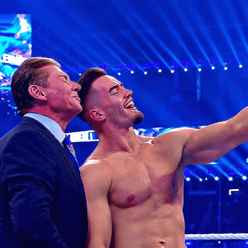 WWE Austin Theory Selfie GIF
