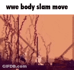 WWE Body Slam Move GIF