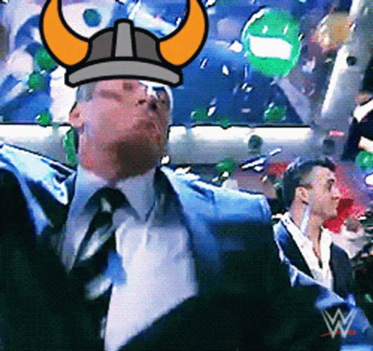 WWE Chairman Vince Mcmahon Celebration Walk GIF
