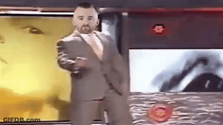 WWE Chairman Vince Mcmahon Walking Meme GIF