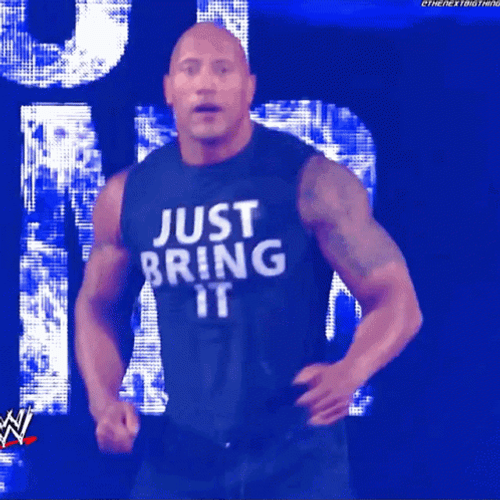WWE Dwayne Johnson Dancing GIF