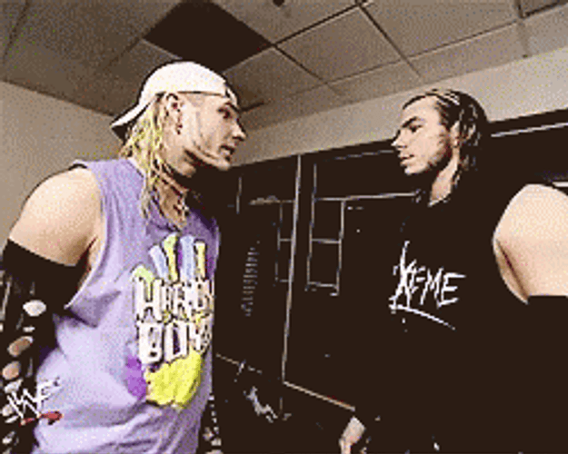 WWE Fist Bump Matt And Hardy GIF