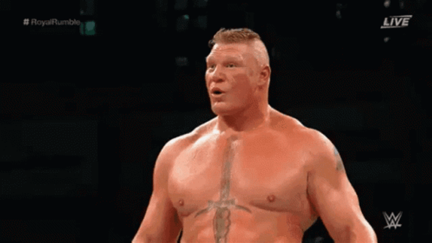 WWE Muscleman Brock Lesnar GIF