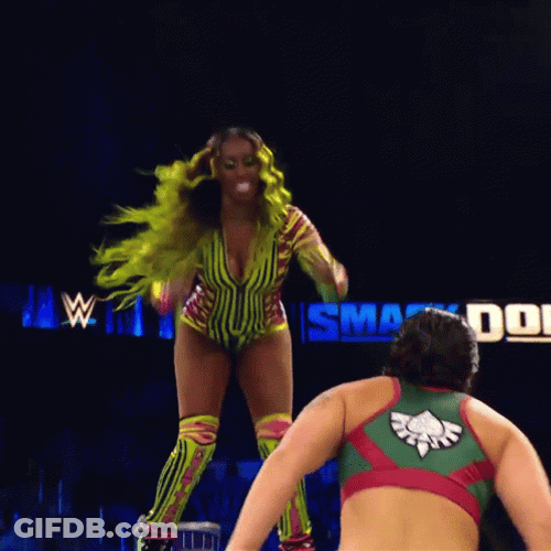 WWE Naomi Body Slam GIF