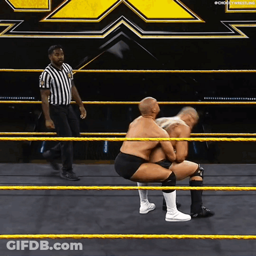 WWE NXT German Suplex GIF