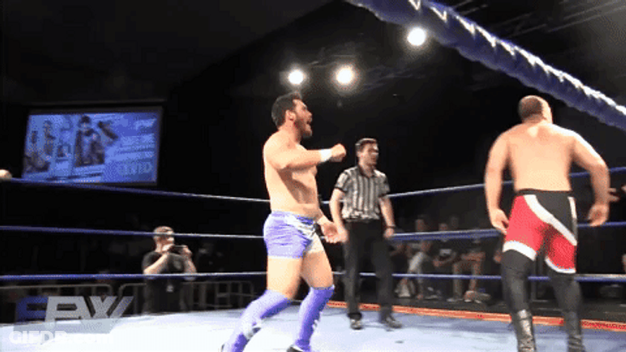 WWE Pull Hair Nonexistent GIF