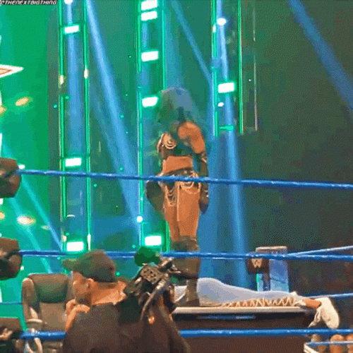 WWE Sasha Banks Stomp GIF