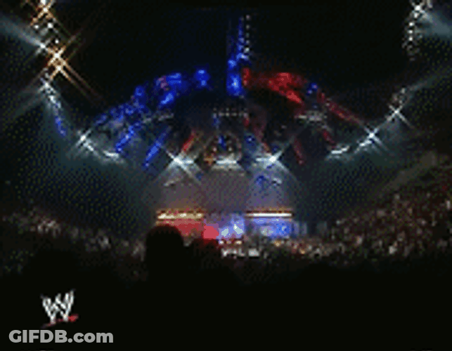 WWE Shawn Michaels Grand Entrance GIF
