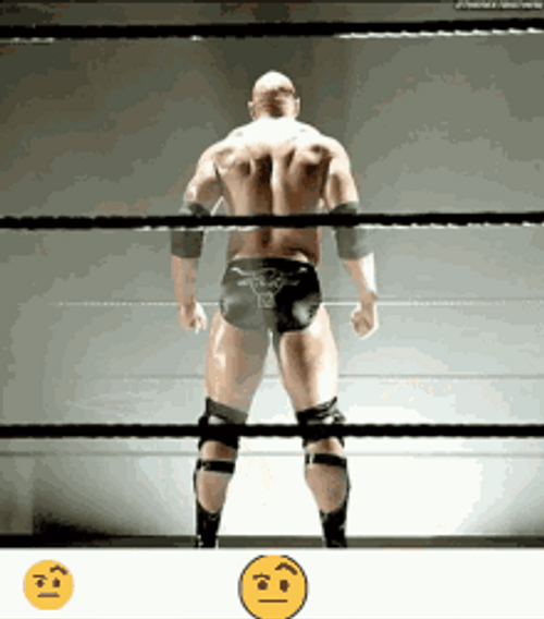 WWE The Rock Funny Face GIF