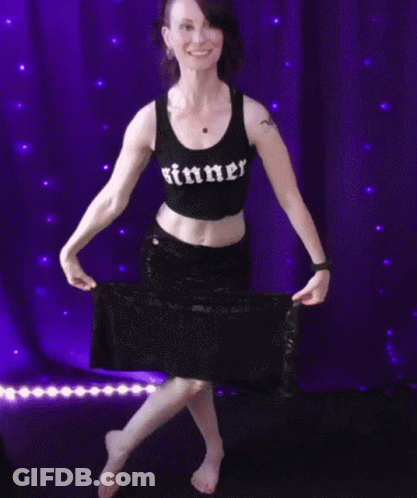 Wyked Beth Curtsy GIF