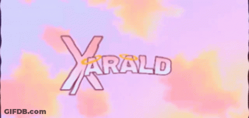 X A R A L D Pink Purple GIF