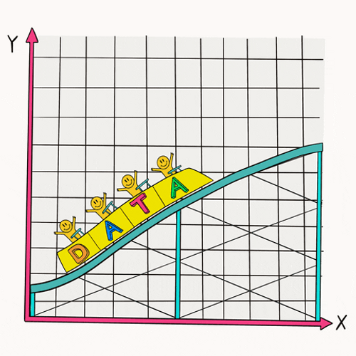 X And Y Axis Roller Coaster Data GIF