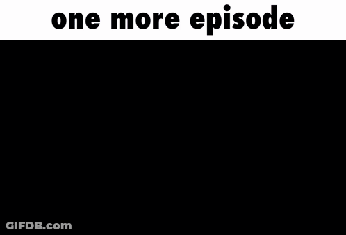 X-Files Poster Saying One More Episode GIF