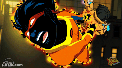 X-Men Animated Series Character GIF