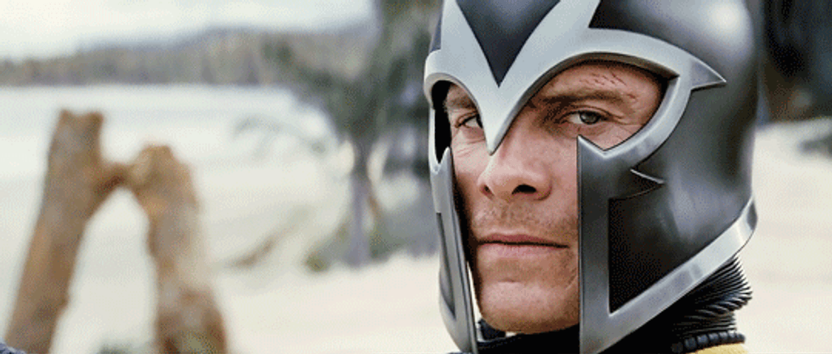 X-Men Erik Lensherr Stare GIF