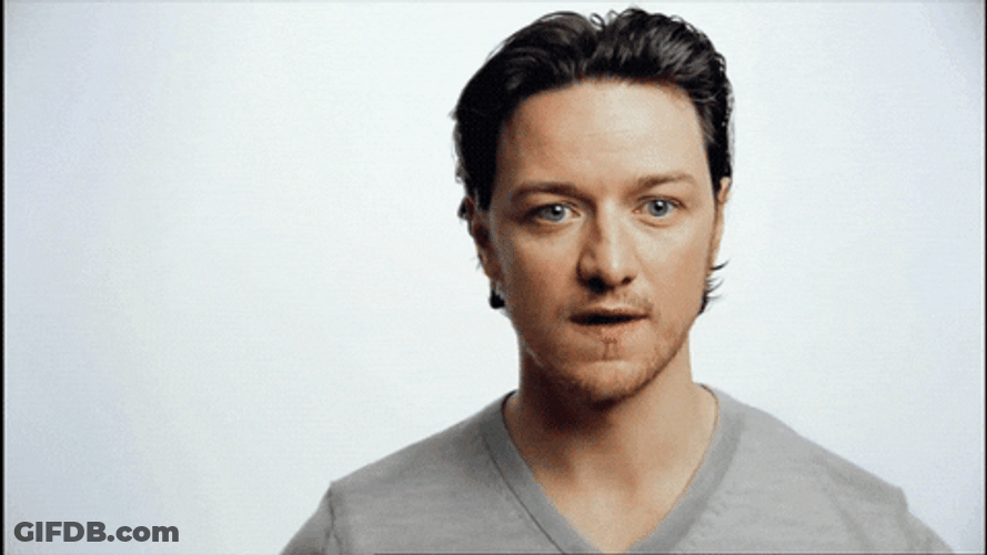 X-Men James Mcavoy Thinking GIF