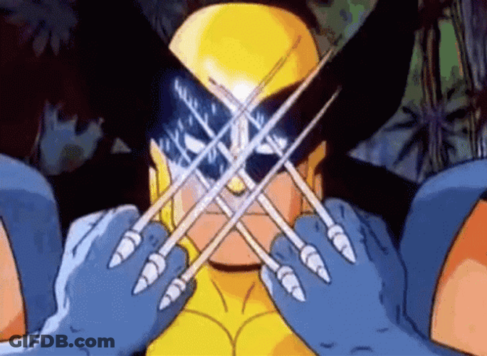 X-Men Logan Wolverine GIF