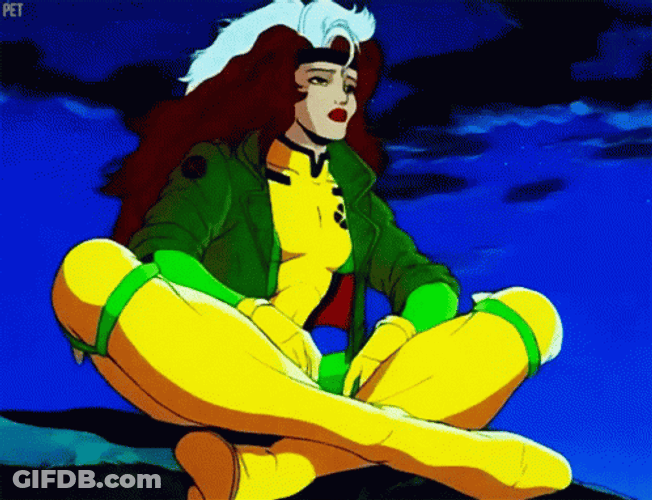 X-Men Mutants Rogue GIF
