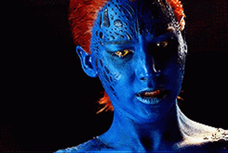 X-Men Mystique Jennifer Lawrence GIF