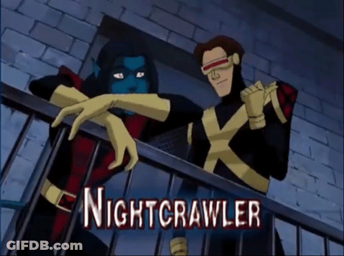 X-Men Night Crawler GIF
