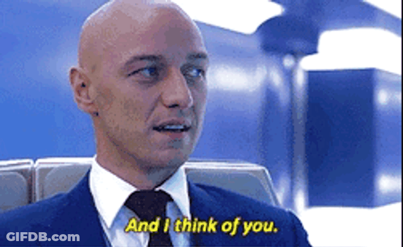 X-Men Professor X I Think GIF