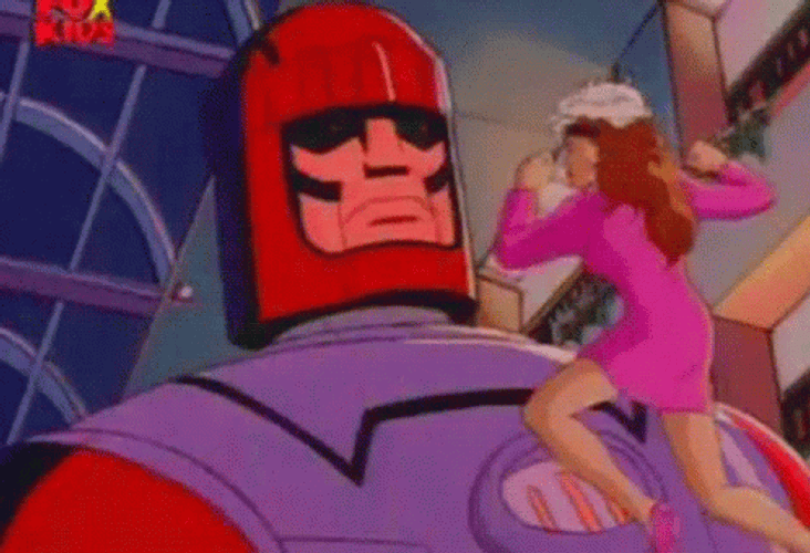 X-Men Sentinel Rogue Punch GIF