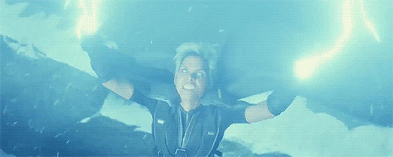 X-Men Storm Halle Berry Lightning GIF