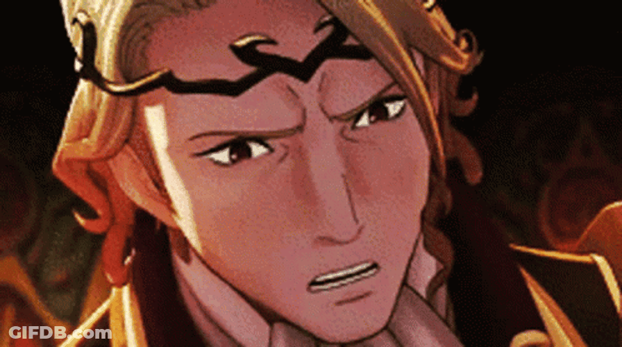 Xander Fire Emblem Fates Angry GIF
