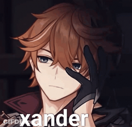 Xander Male Characters Anime GIF