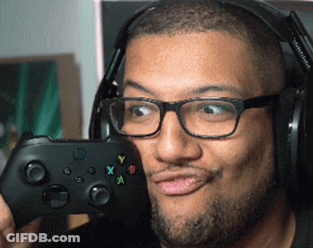 Xbox Controller Man Funny Duckface GIF