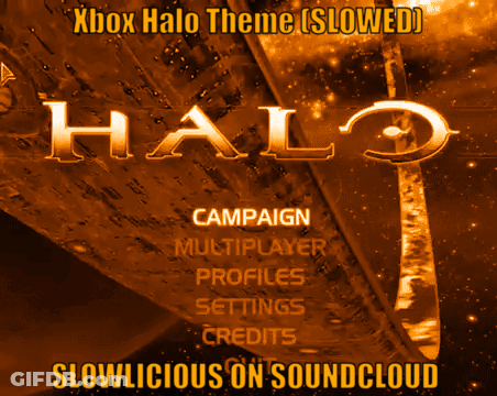Xbox Halo Theme Slowed Slowlicious On Soundcloud On Screen GIF