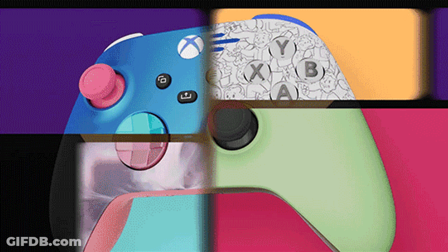Xbox Wireless Controller Amazing Designs GIF