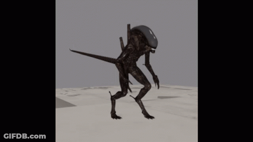 Xenomorph Alien Monster GIF