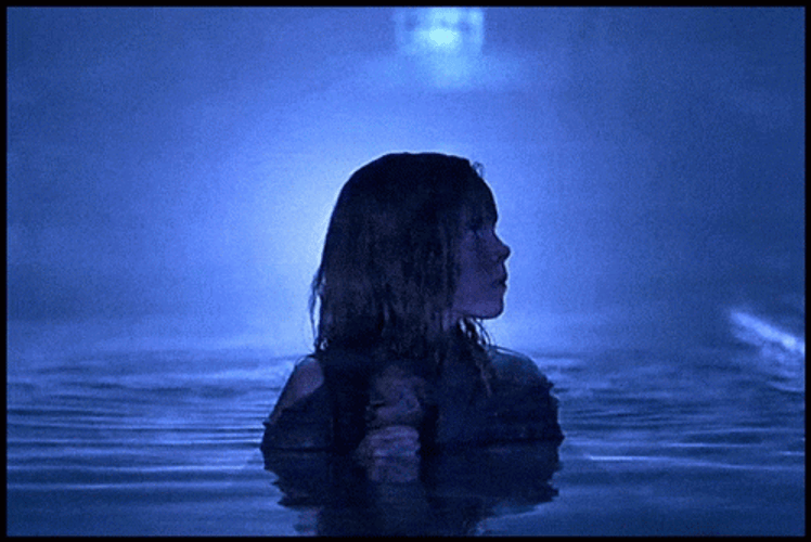 Xenomorph And Beautiful Girl GIF