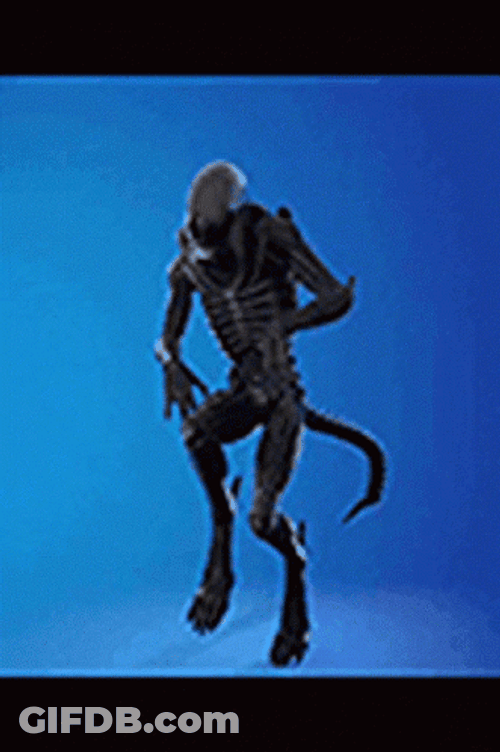 Xenomorph Default Dance GIF