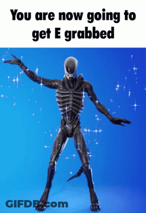Xenomorph Funny Dance GIF