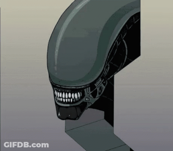 Xenomorph Get Out GIF