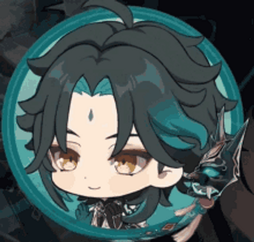 Xiao Cute Chibi GIF