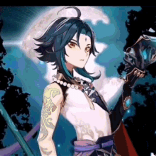 Xiao Different Stages GIF