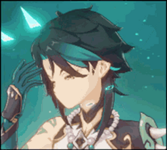 Xiao Testing Powers GIF