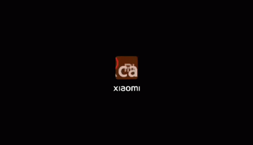 Xiaomi Logo Zooming In GIF