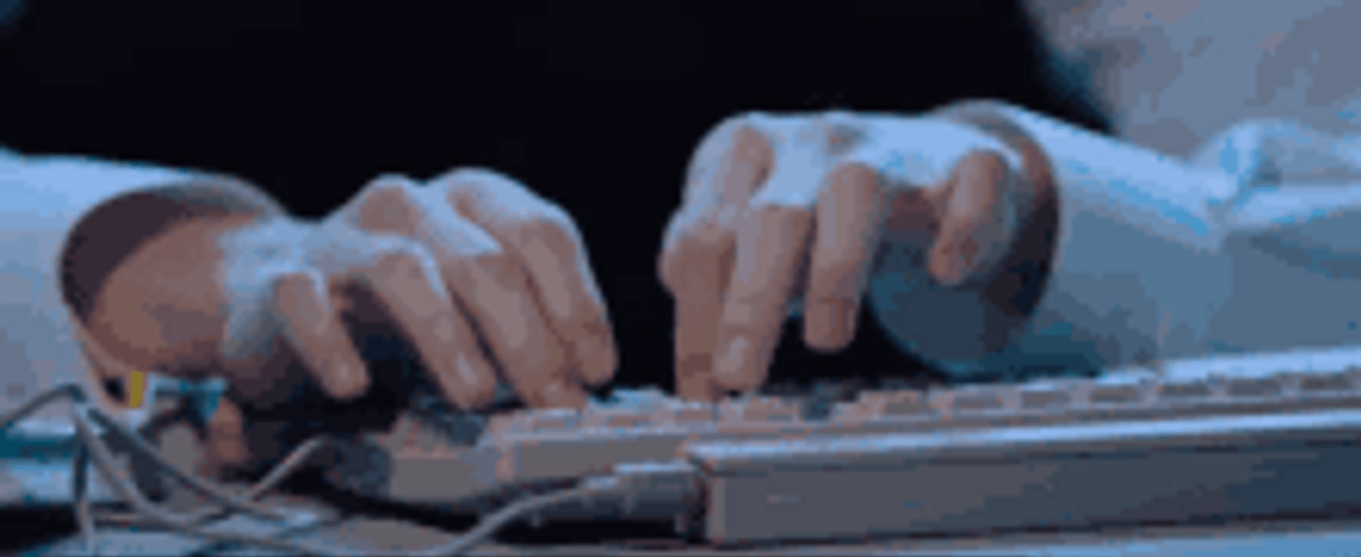 Xiumin Typing Fast GIF