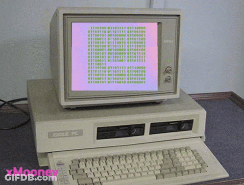 Xmooner Old Eagle PC Computer GIF