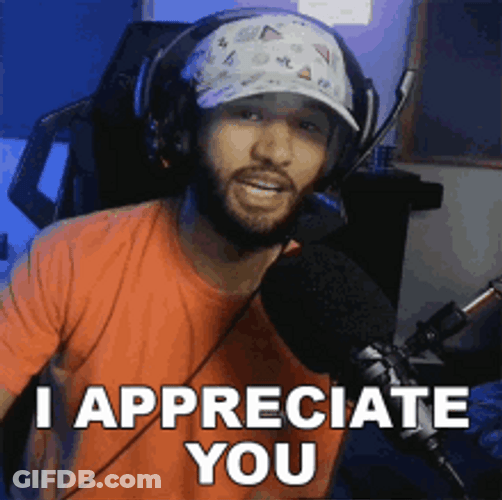 Xset Streamer I Appreciate You GIF