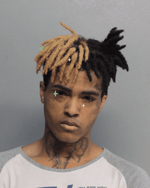 Xxxtencion Glittery Fan Art GIF