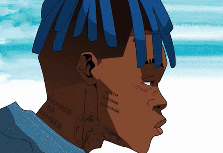Xxxtentacion Different Art Works GIF