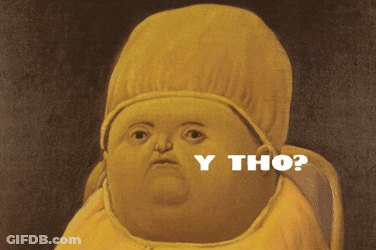Y Tho Yellow Fat Man GIF