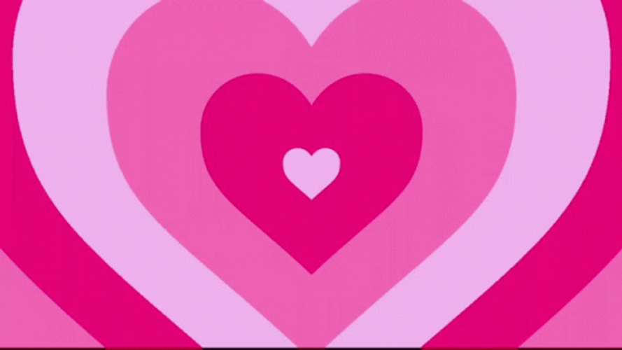 Y2k Powerpuff Girls 2000 Famous Pink Heart GIF