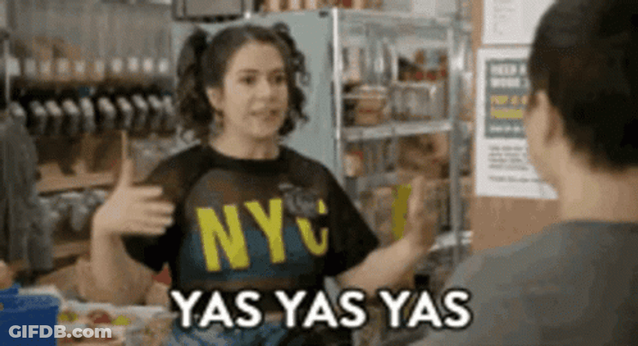 Yaaas Abbi Jacobson GIF