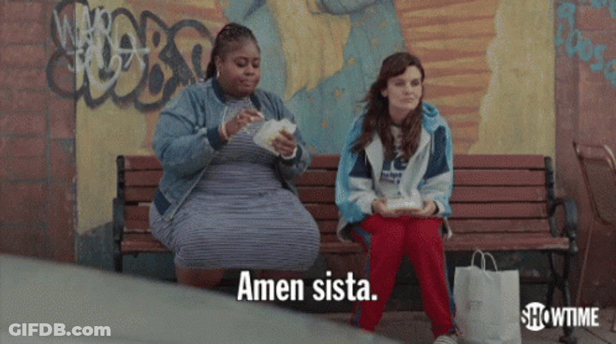 Yaas Raven Goodwin Amen GIF